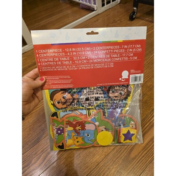 Cocomelon Birthday Party Supplies Candle Table Decor Backdrop Bday Banner New - Picture 5 of 9